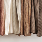 Hazel Cross-Stitch Velvet Quilt Set