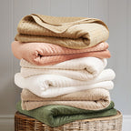 Hazel Cross-Stitch Velvet Quilt Set