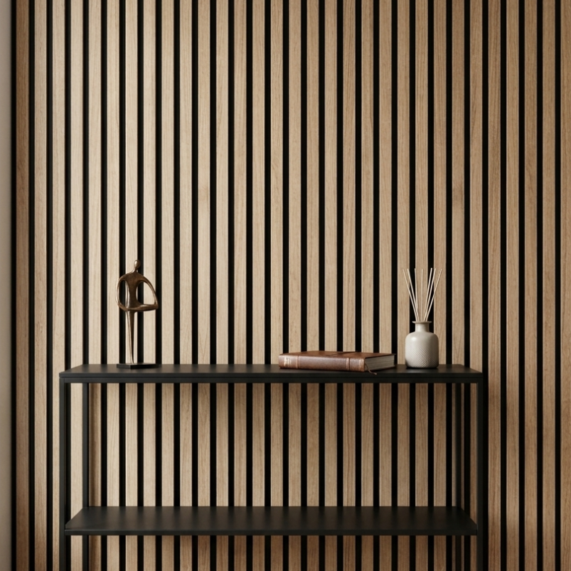 Luxury Acoustic Slat Wood Wall Panels