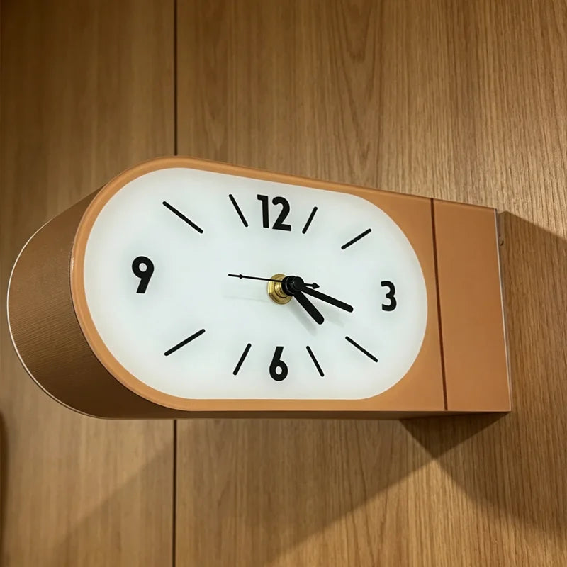 Ember Curved Retro Desk Clock
