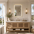 Helene Round LED Mirror