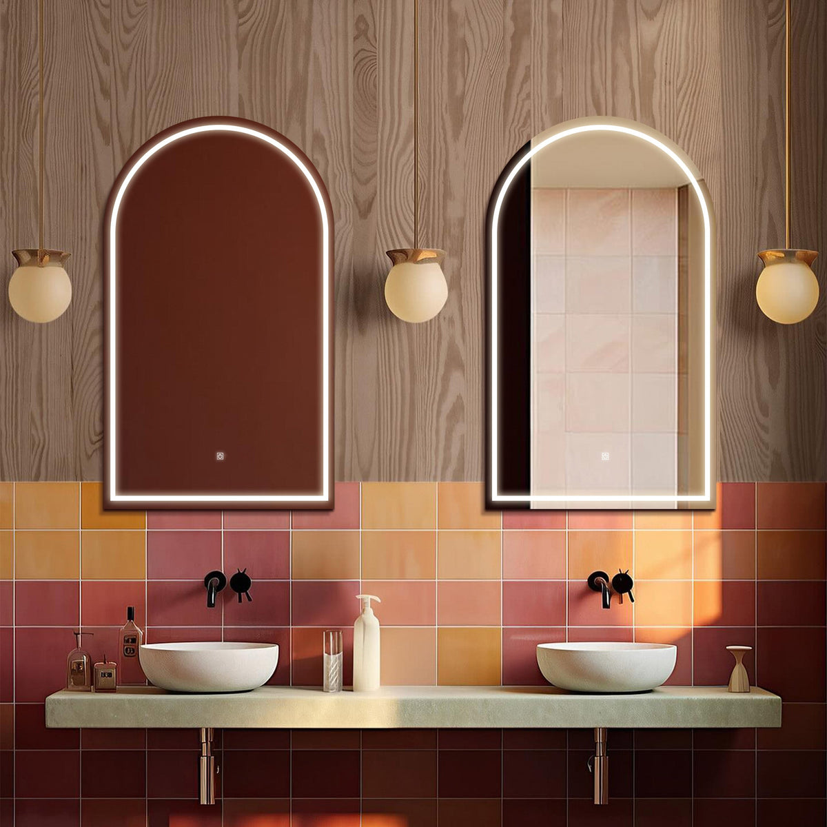 Iyra Arched LED Mirror