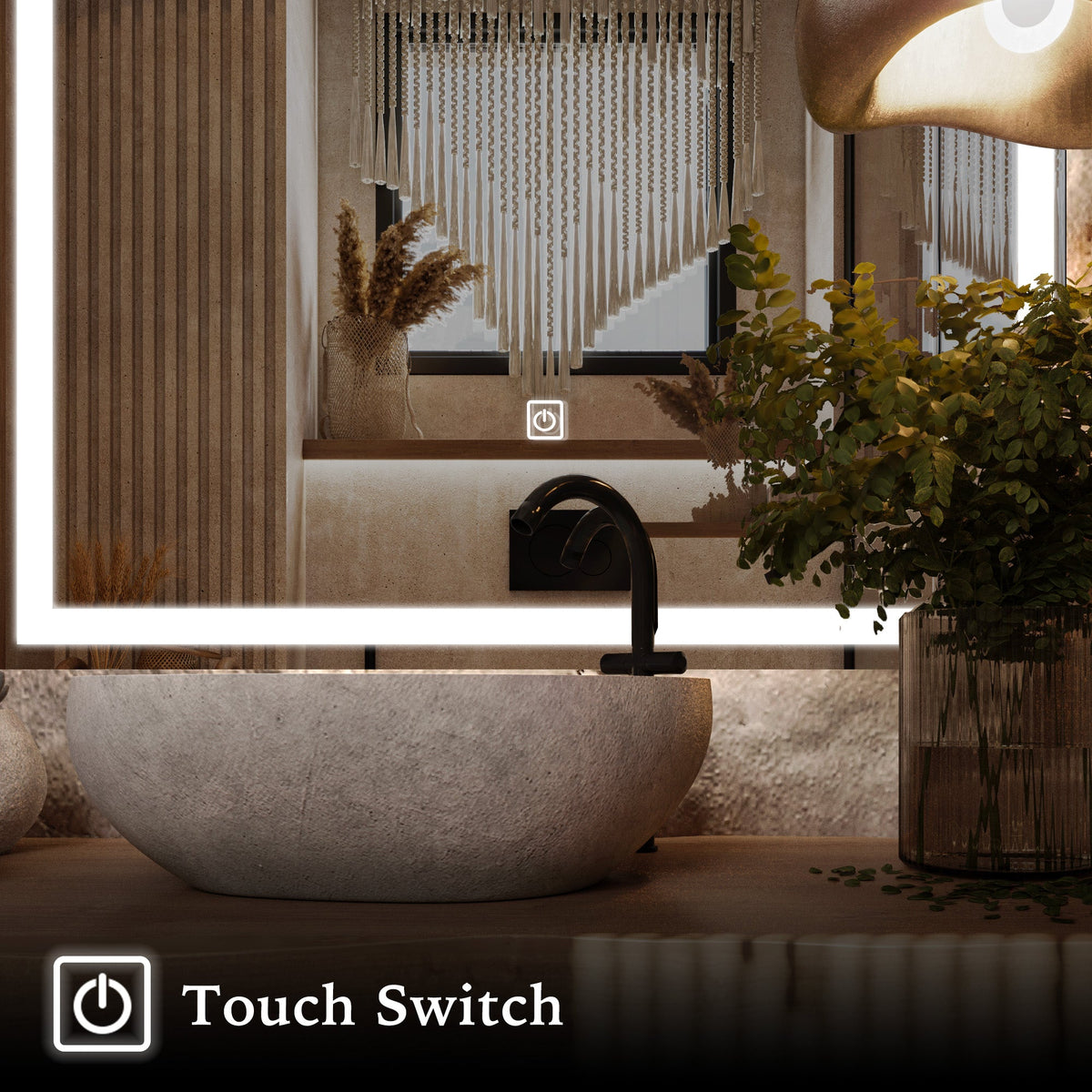 Iyra Arched LED Mirror
