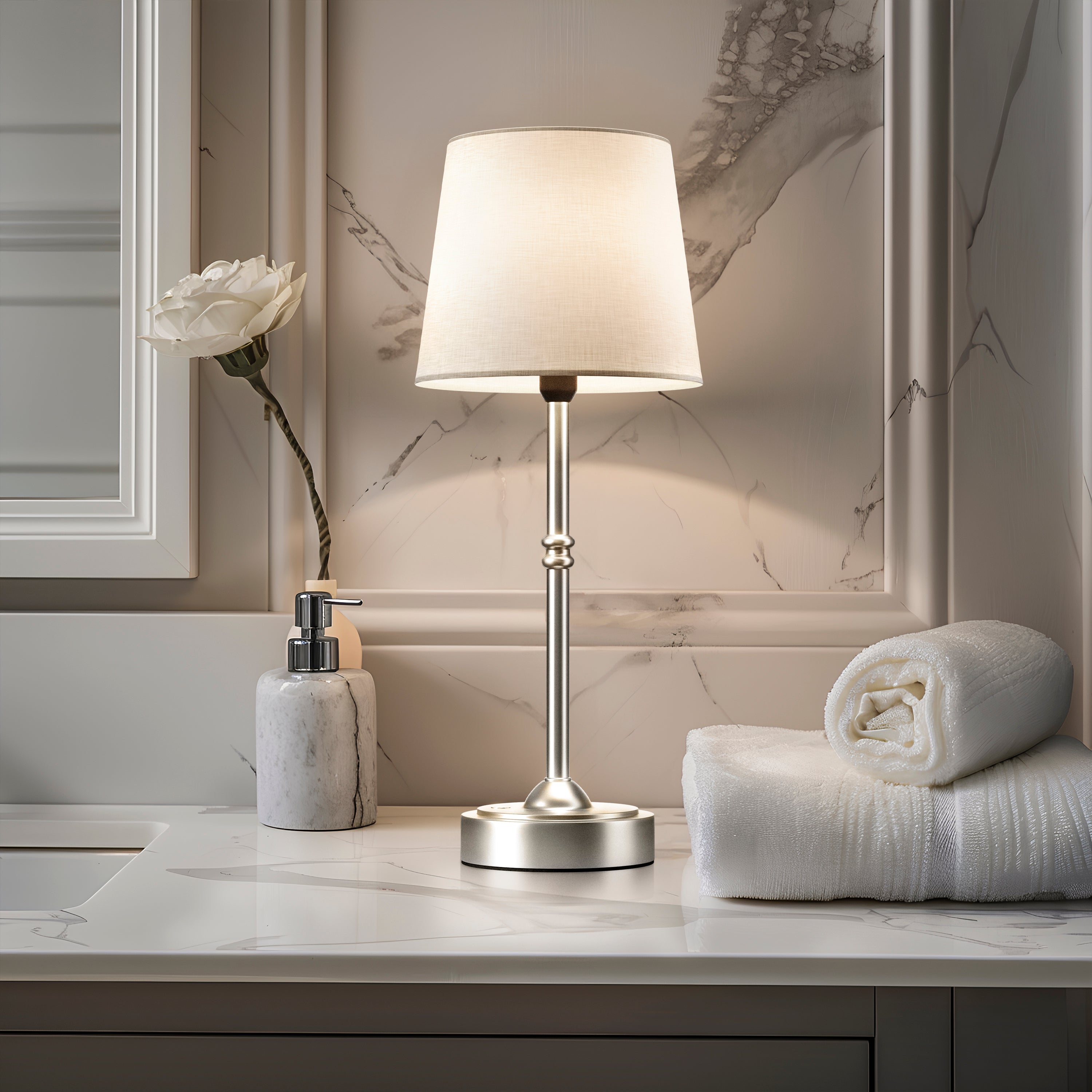 Ravellora Light Touch Modern Table Lamp