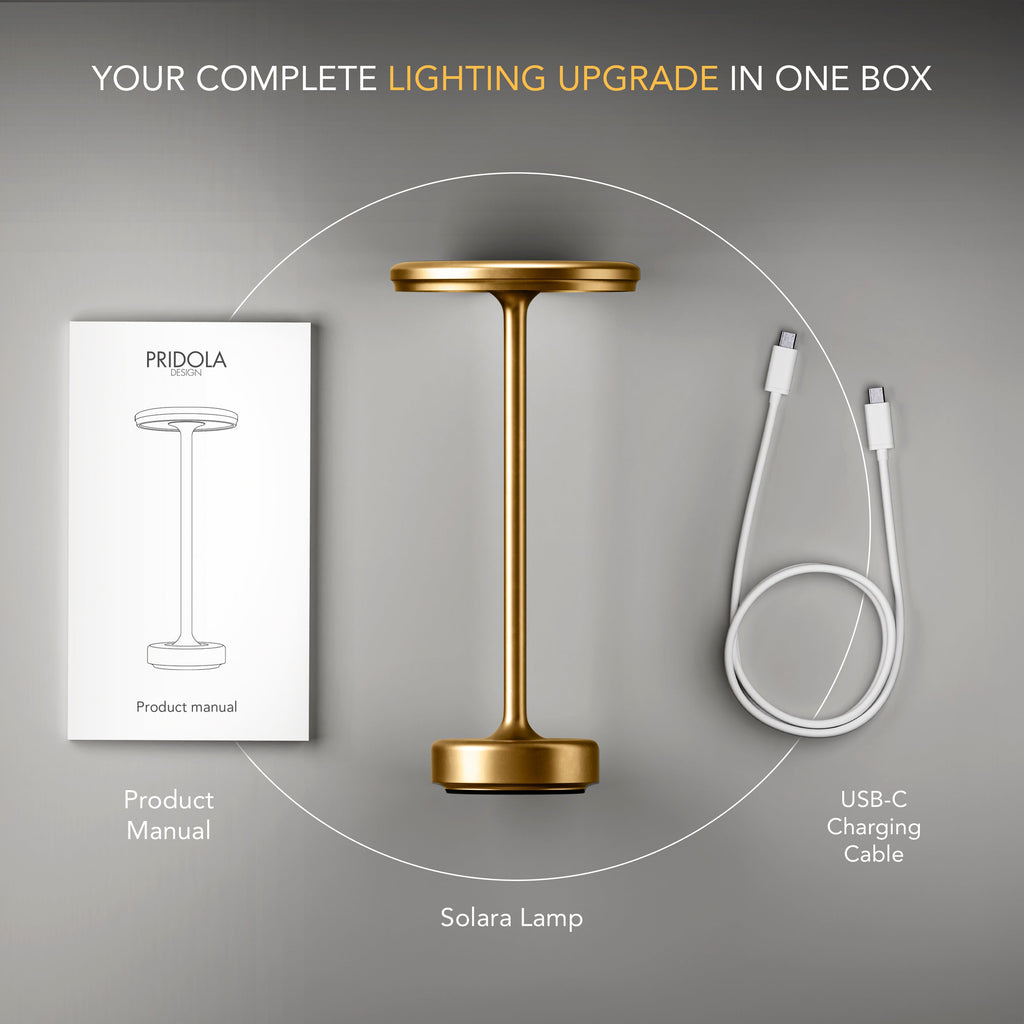 Ravellora Wireless & Dimmable Table Lamp