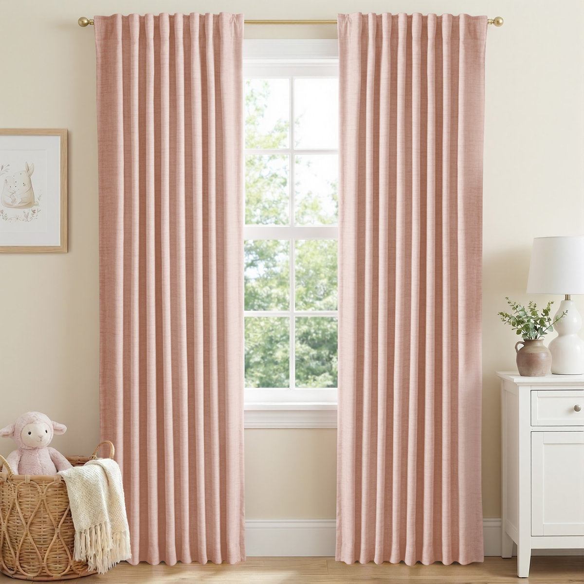 Marlowe Thermal Blackout Curtains, Set of 2