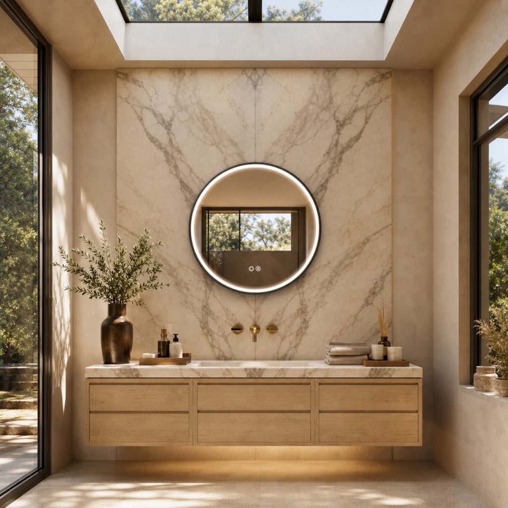 Janus Round LED Mirror