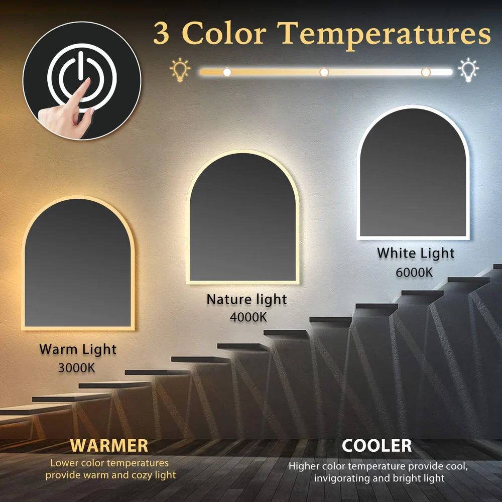 Kalyke Arched LED Mirror
