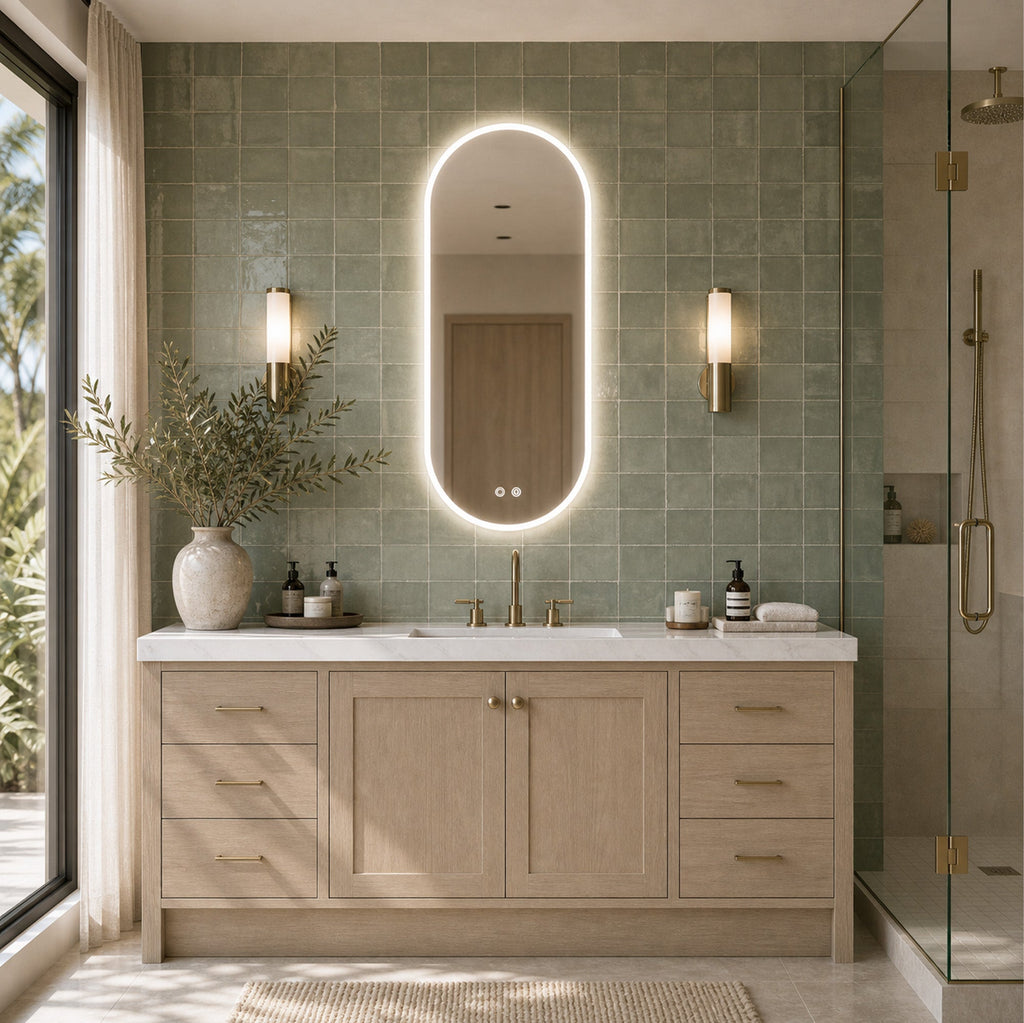 Lyron Oval LED Mirror