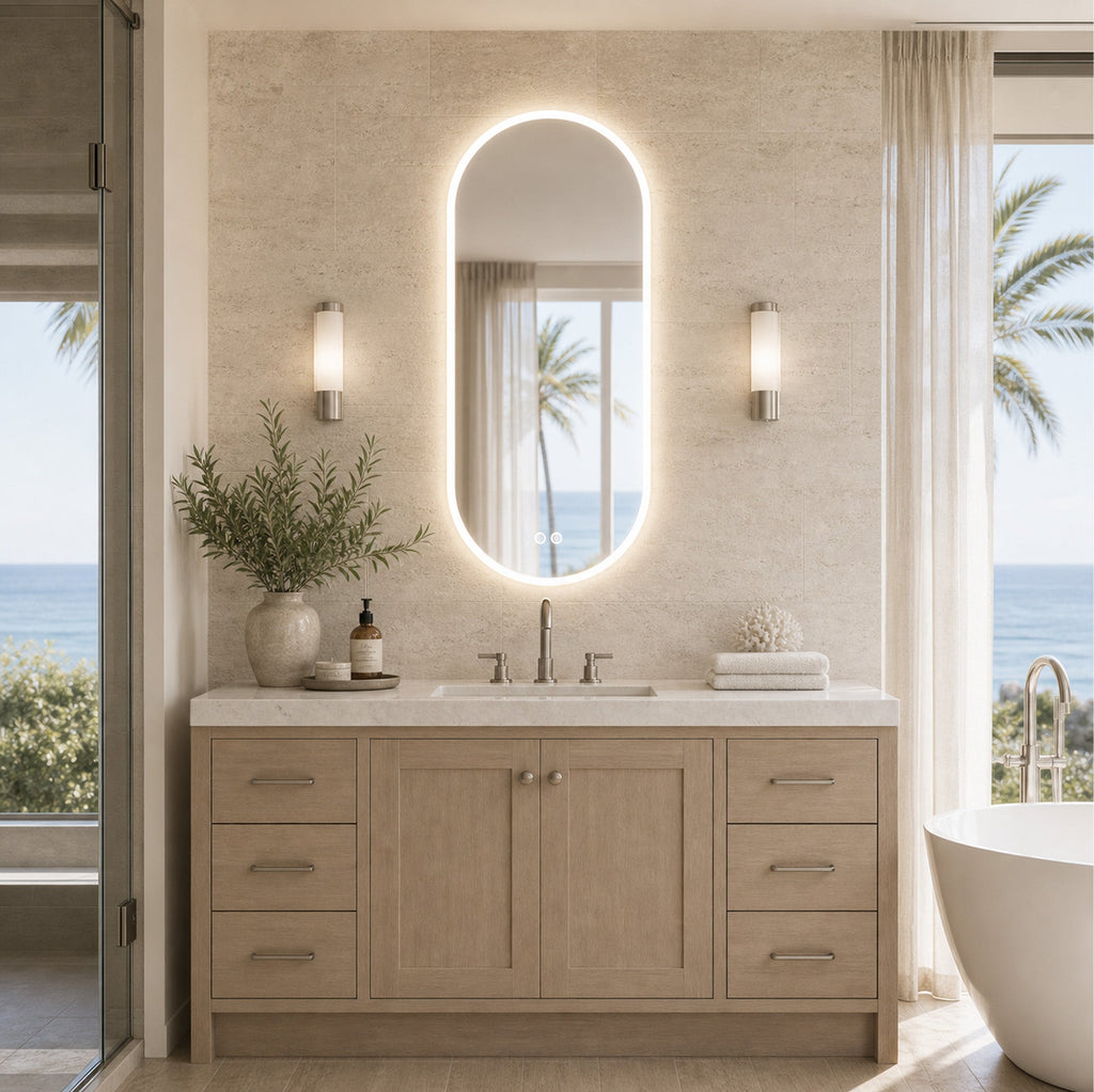 Lyron Oval LED Mirror
