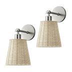 Natural Wireless Wall Sconce