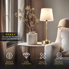 Ravellora Light Touch Modern Table Lamp