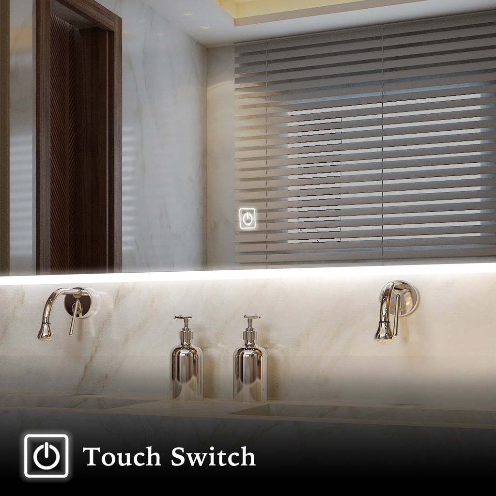 Neptune Oversized LED Mirror