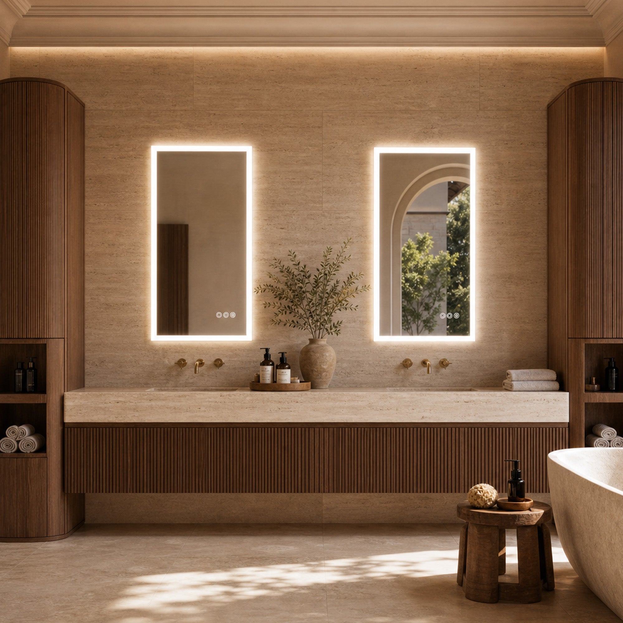 Neptune LED Mirror