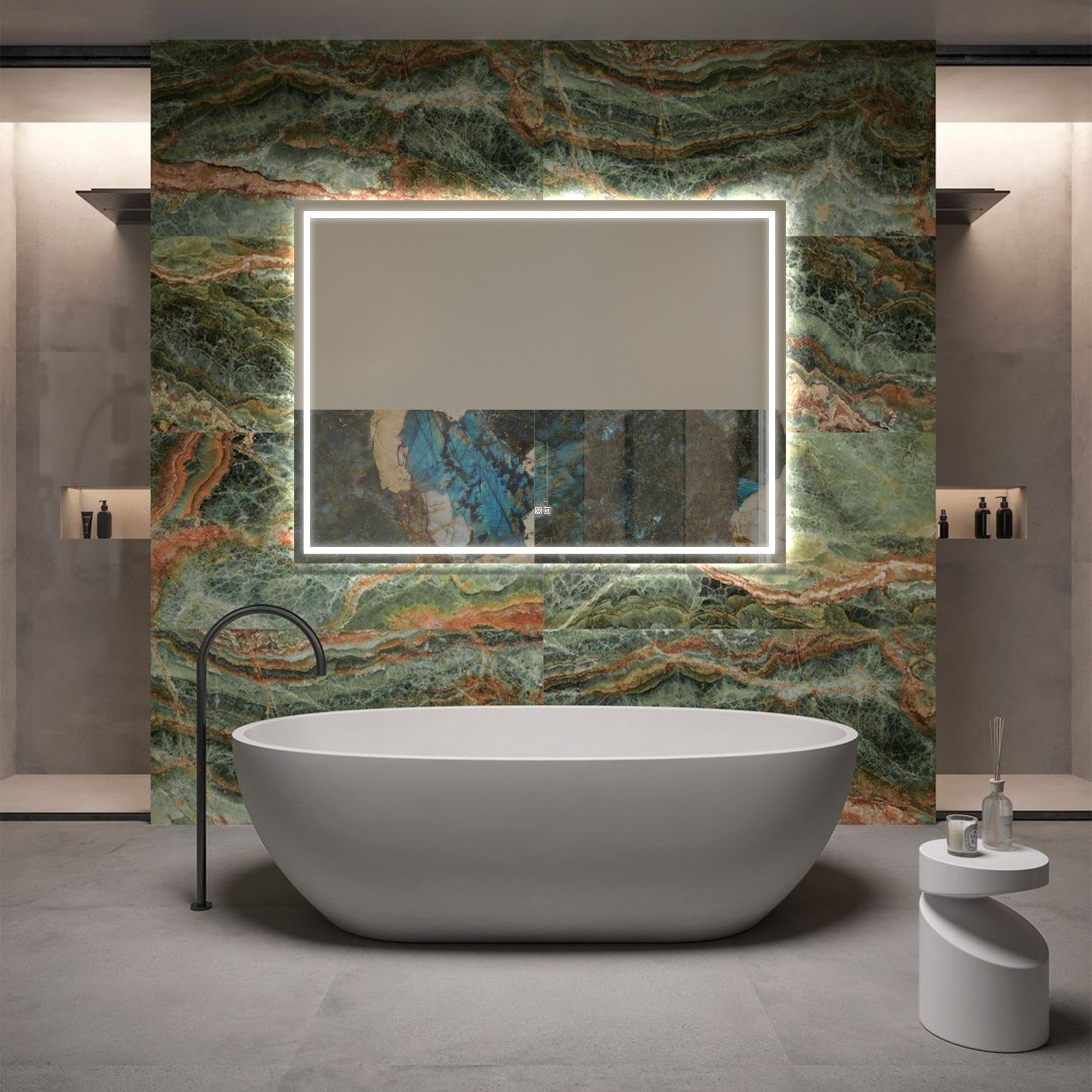 Polaris Oversized LED Mirror