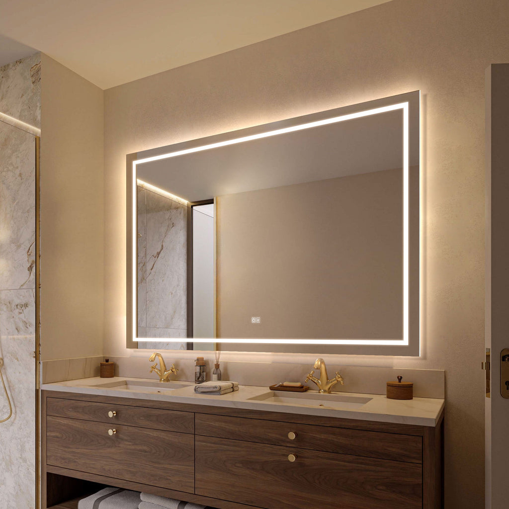 Polaris Oversized LED Mirror
