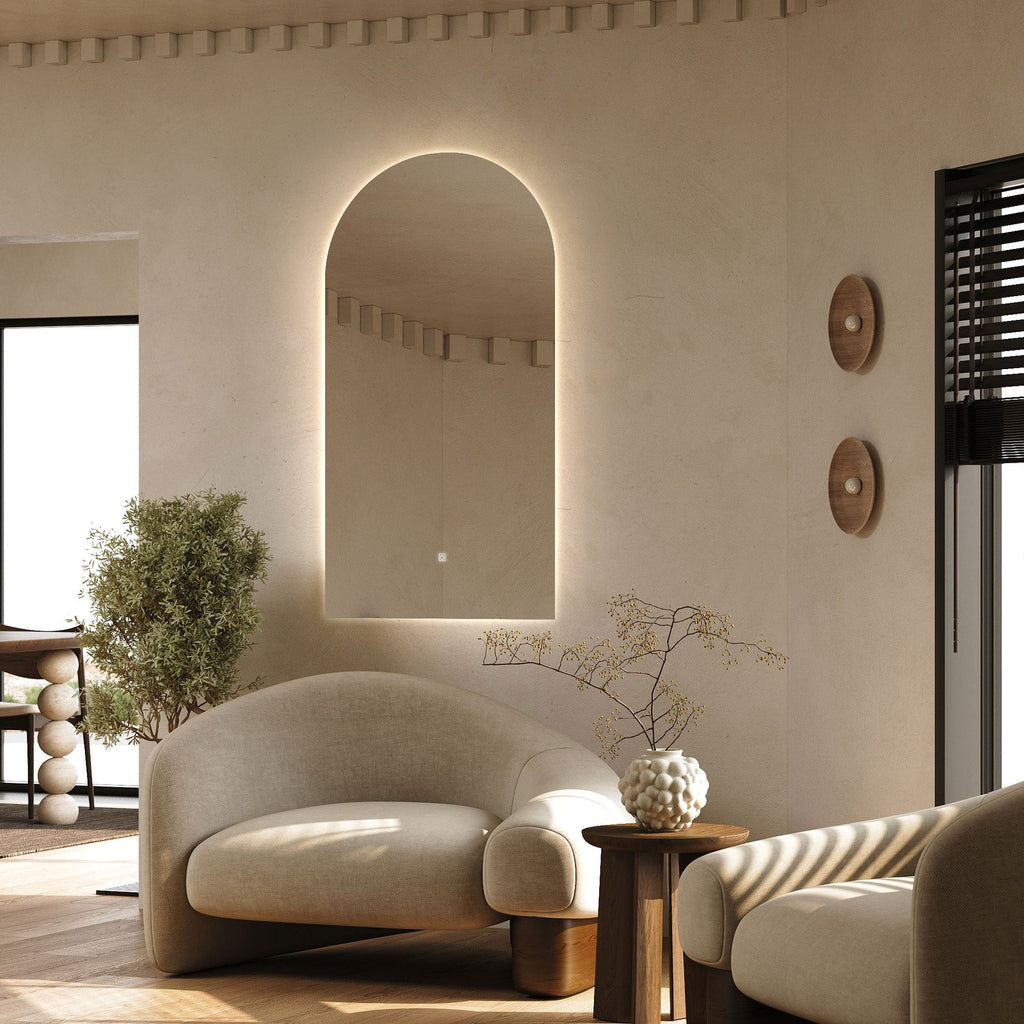 Procyon Arched LED Mirror