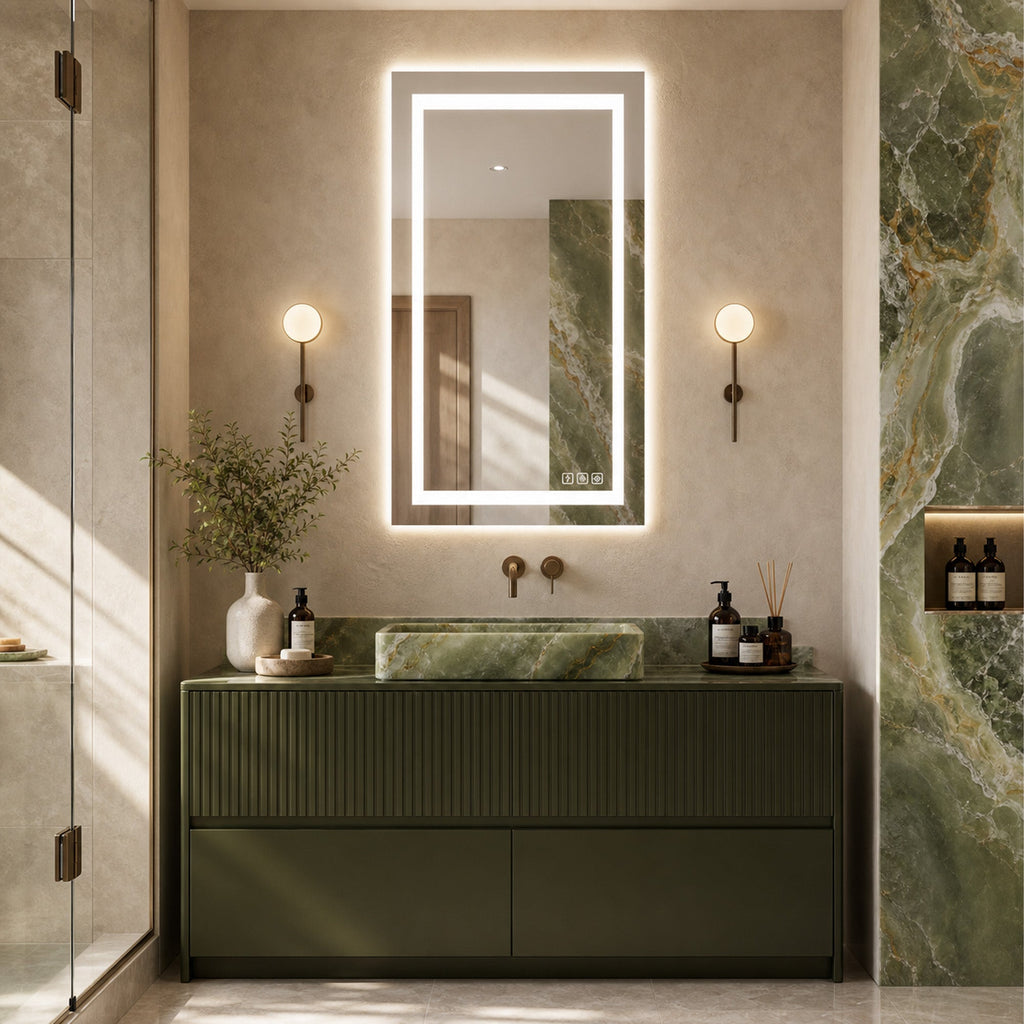 Polaris Rectangular LED Mirror
