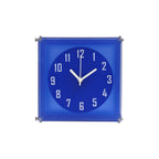 Azura Blue Double-Sided Corner Wall Clock