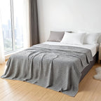 Willa Cotton Waffle Gauze Blanket