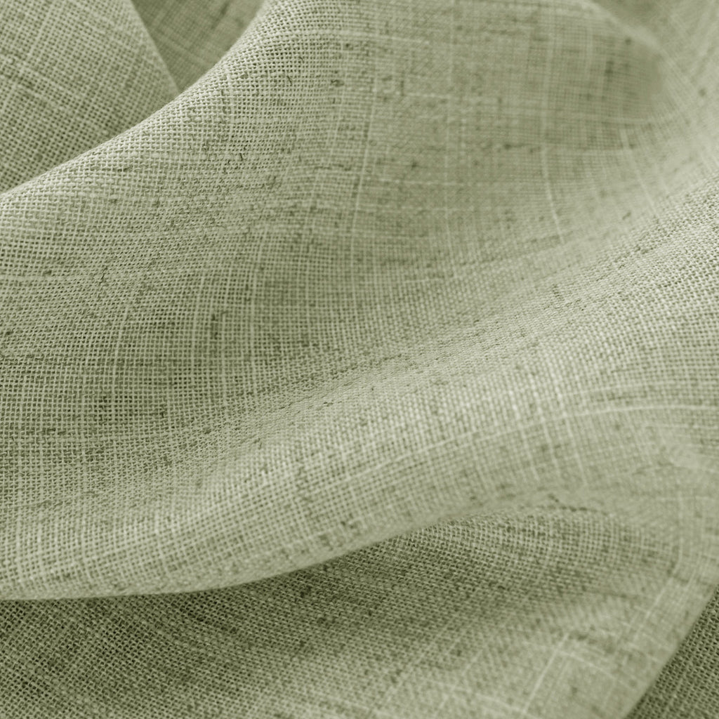 Delphine Semi-Sheer Linen Blend Curtains, Set of 2