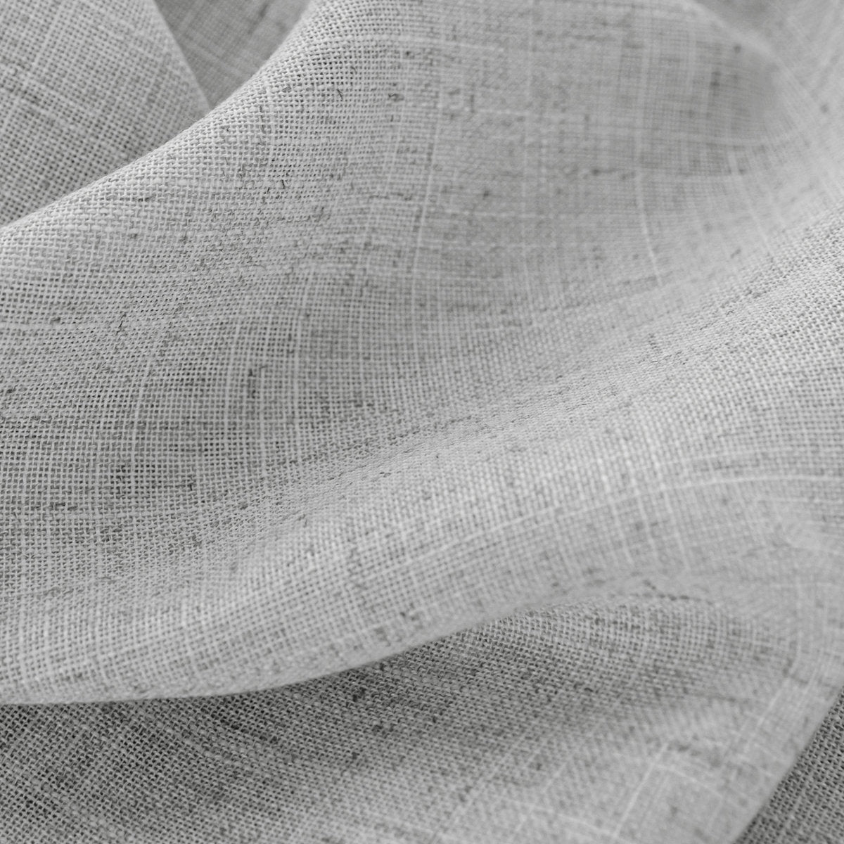 Delphine Semi-Sheer Linen Blend Curtains, Set of 2