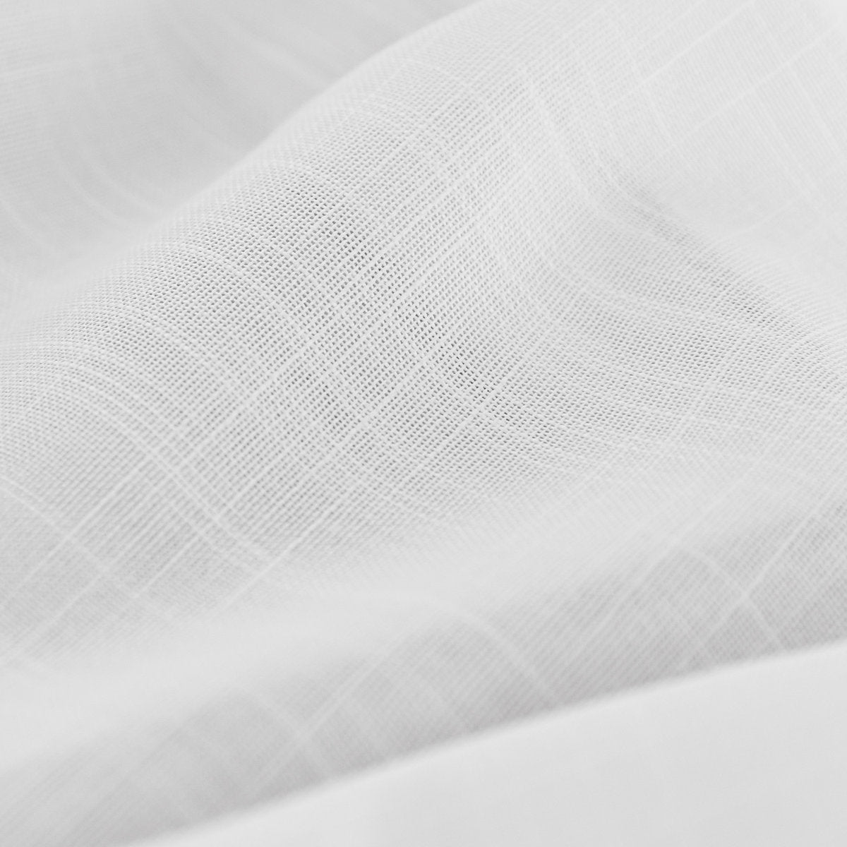 Delphine Semi-Sheer Linen Blend Curtains, Set of 2