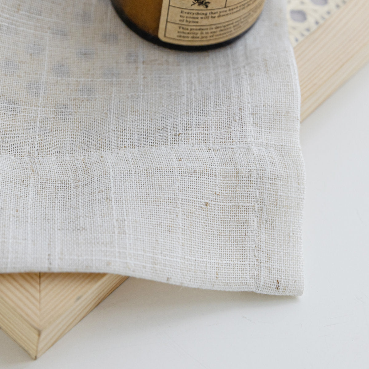 Delphine Semi-Sheer Linen Blend Curtains, Set of 2