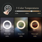 Uranus Round LED Mirror