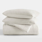 Linden Waffle Down Alternative Comforter Set