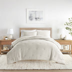 Linden Waffle Down Alternative Comforter Set