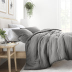 Linden Waffle Down Alternative Comforter Set