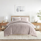 Linden Waffle Down Alternative Comforter Set