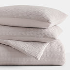 Linden Waffle Down Alternative Comforter Set