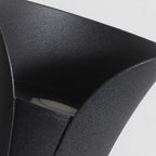 Curved Aluminum Up-Down Wall Light