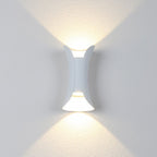 Curved Aluminum Up-Down Wall Light