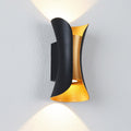 Curved Aluminum Up-Down Wall Light
