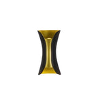 Curved Aluminum Up-Down Wall Light