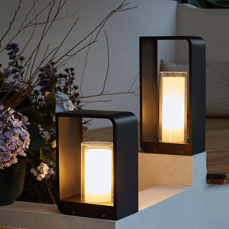 Square Aluminum Landscape Light