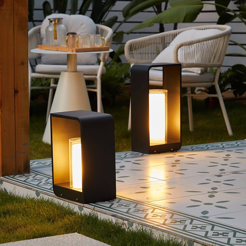 Square Aluminum Landscape Light