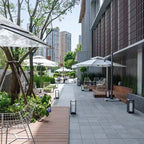 Square Aluminum Landscape Light
