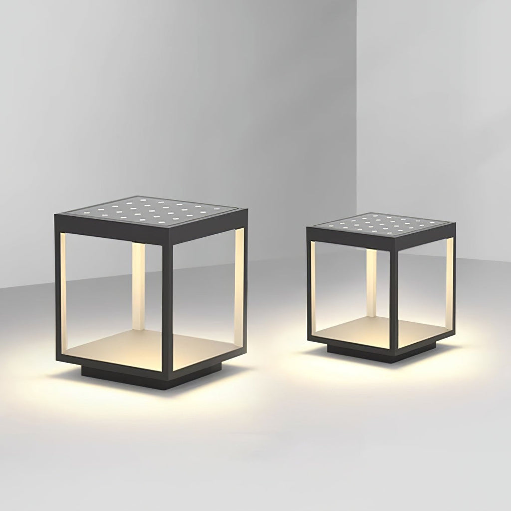Stainless Steel Square Post Light