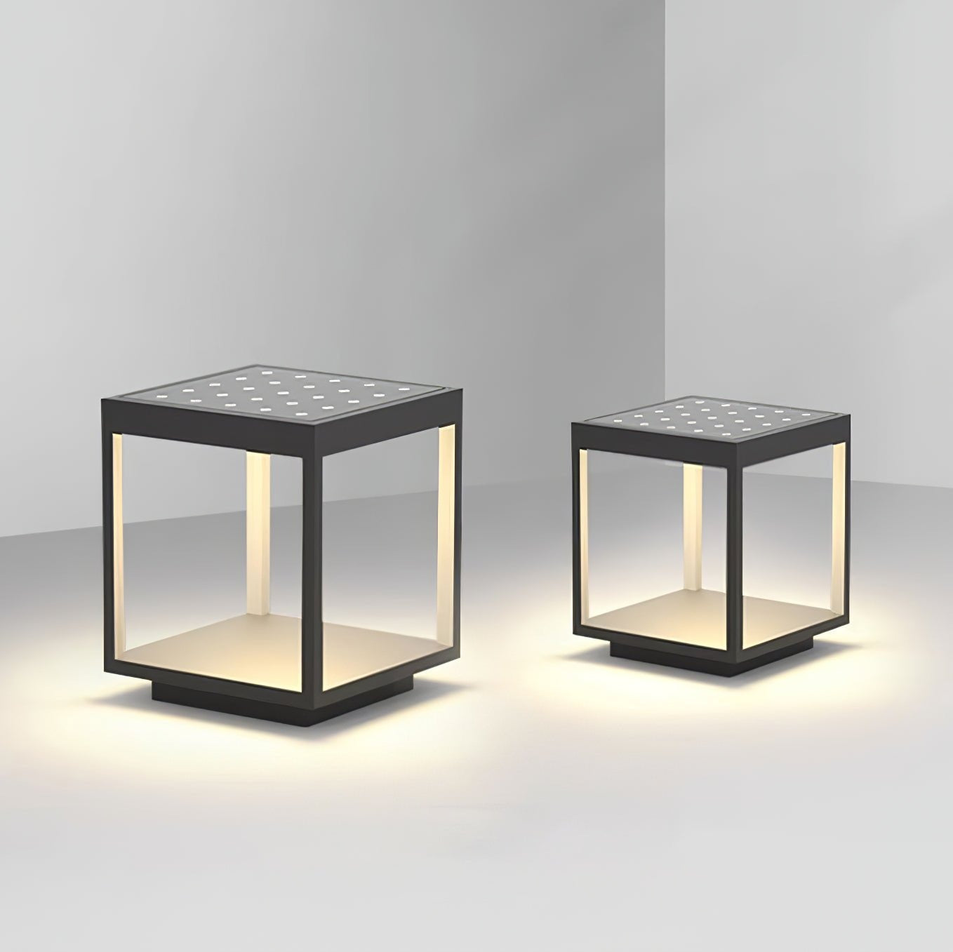 Stainless Steel Square Post Light