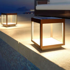 Stainless Steel Square Post Light