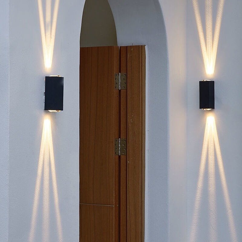 Rectangular Aluminum LED Wall Sconce