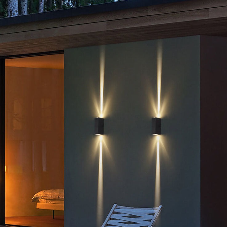 Rectangular Aluminum LED Wall Sconce