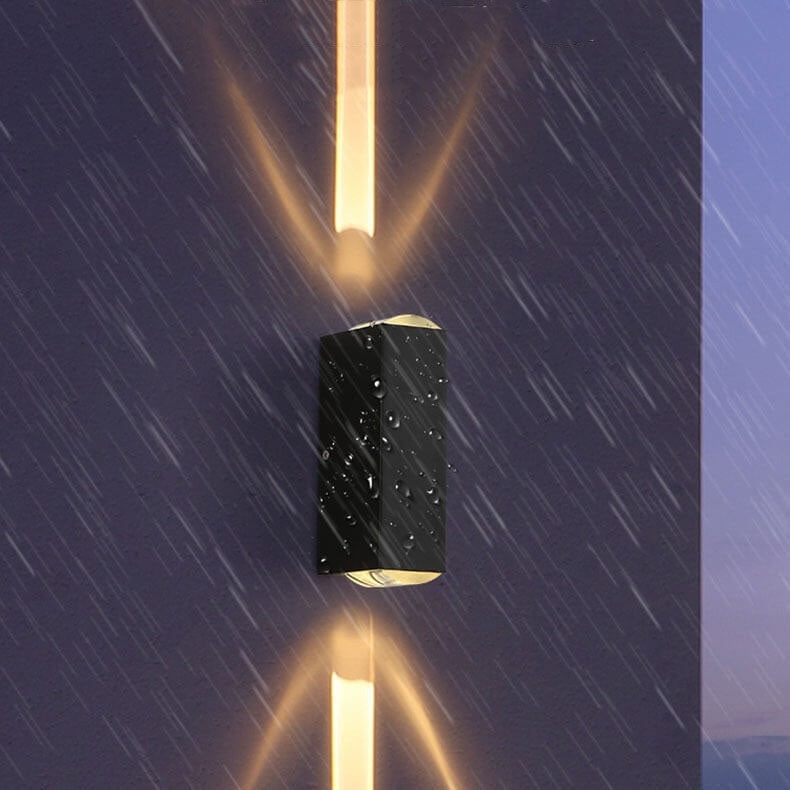Rectangular Aluminum LED Wall Sconce