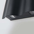 Wavy Aluminum Up-Down Wall Light