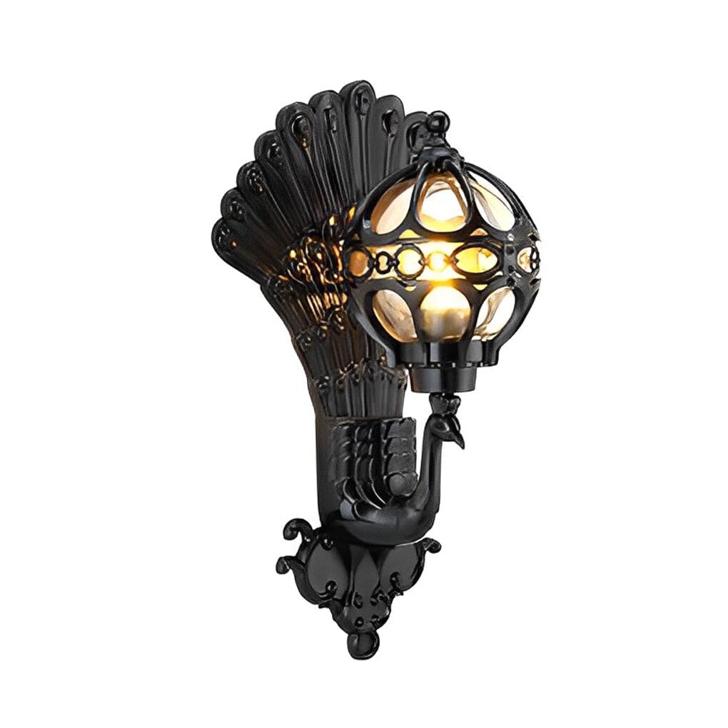 Ines Peacock Wall Light