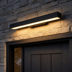 Linear Stainless Outdoor Wall Light